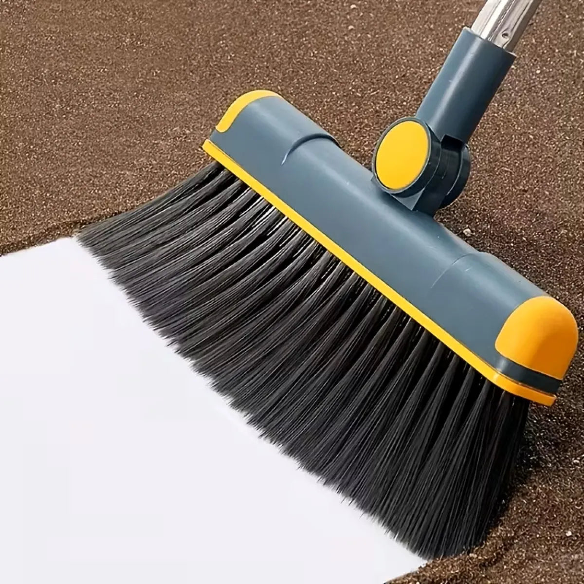 Ensemble balai et pelle anti-poussière pratique