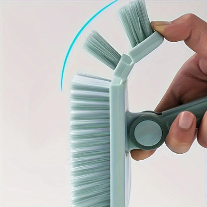 Brosse de nettoyage à poils durs avec manche en acier inoxydable
