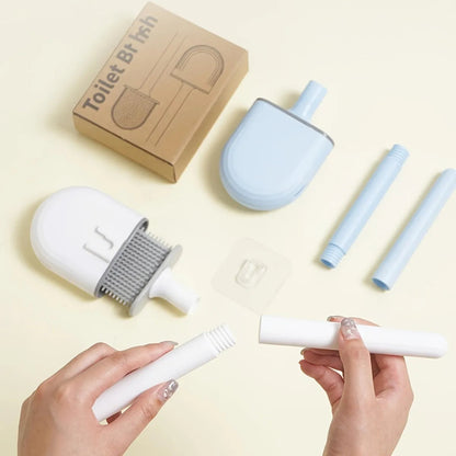 Brosse WC murale en silicone Nidora