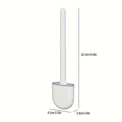 Brosse WC murale en silicone Nidora