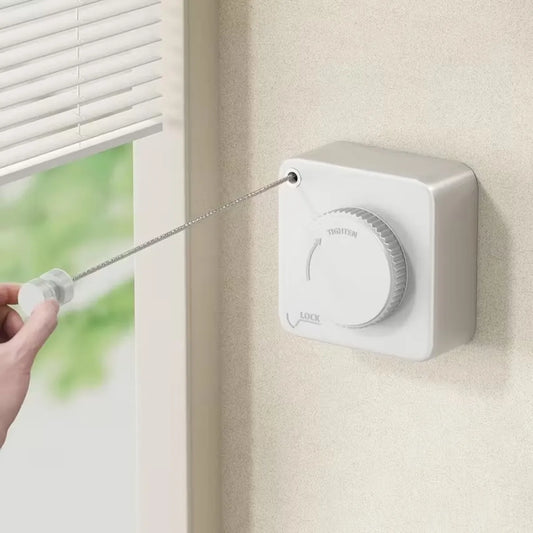 Fil à linge mural pour salle de bain ou balcon