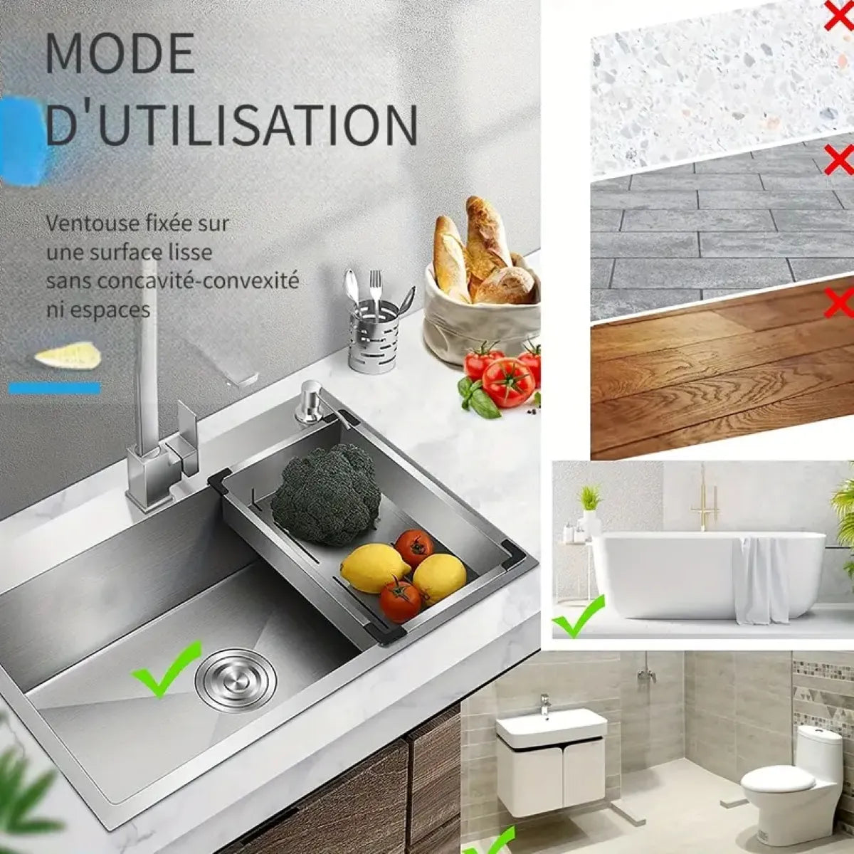 Protection de vidange universelle pour maison