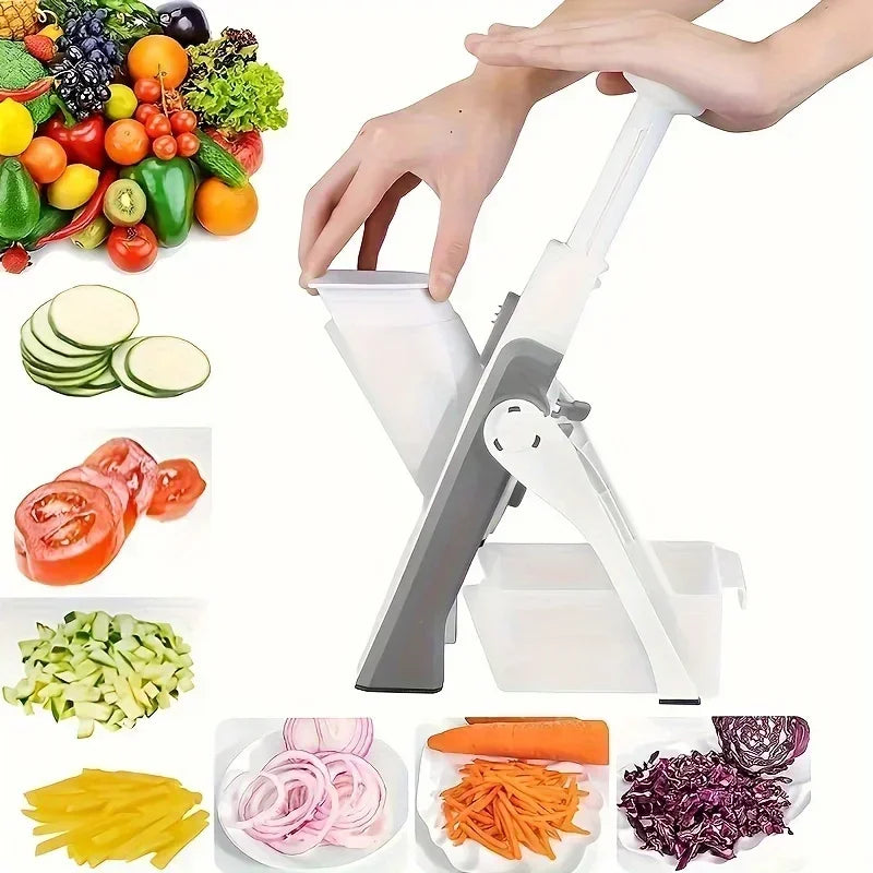 Mandoline réglable en inox Nidora