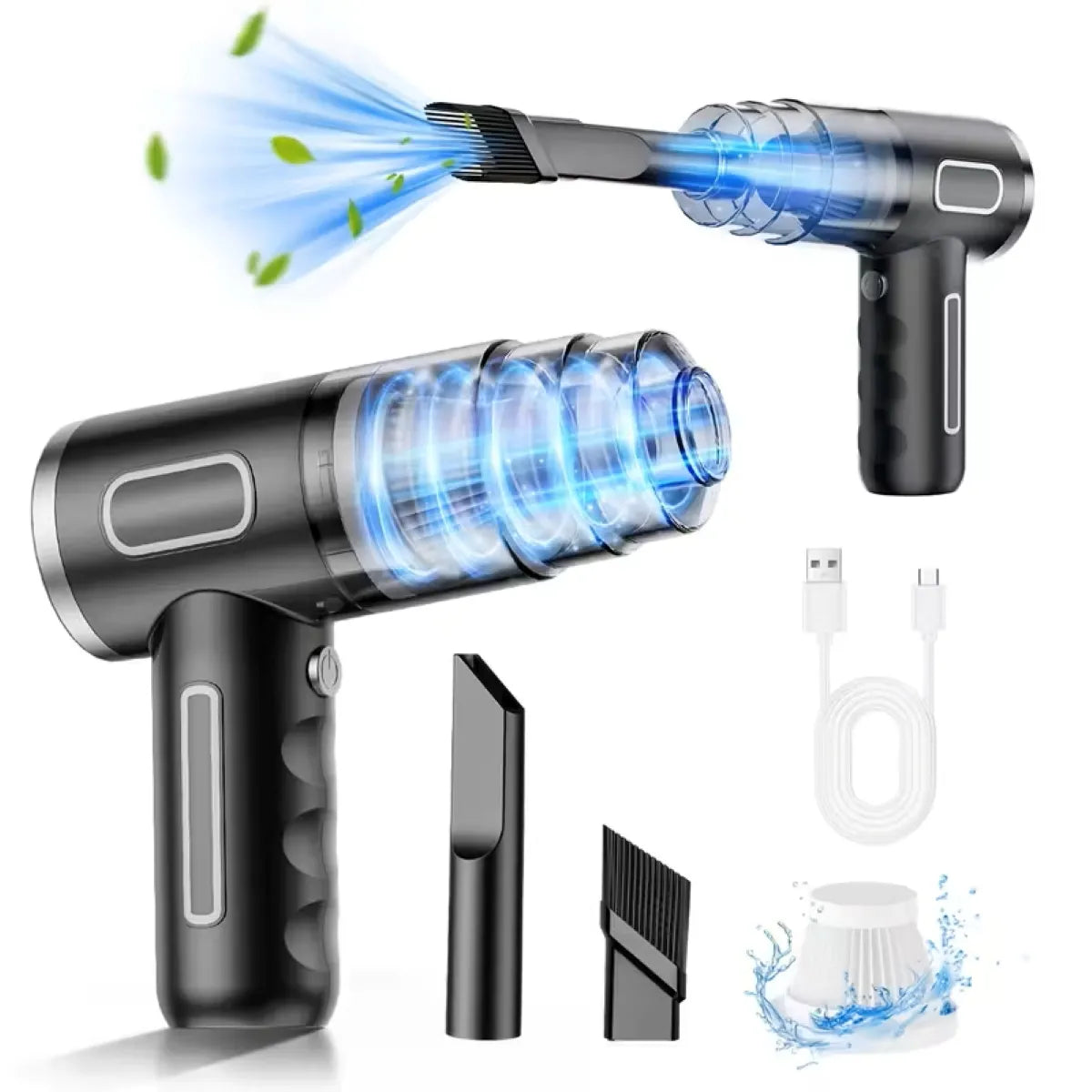 Aspirateur portable puissant pour bureau et maison