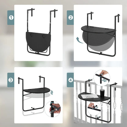 Table accrochable idéale pour petits espaces