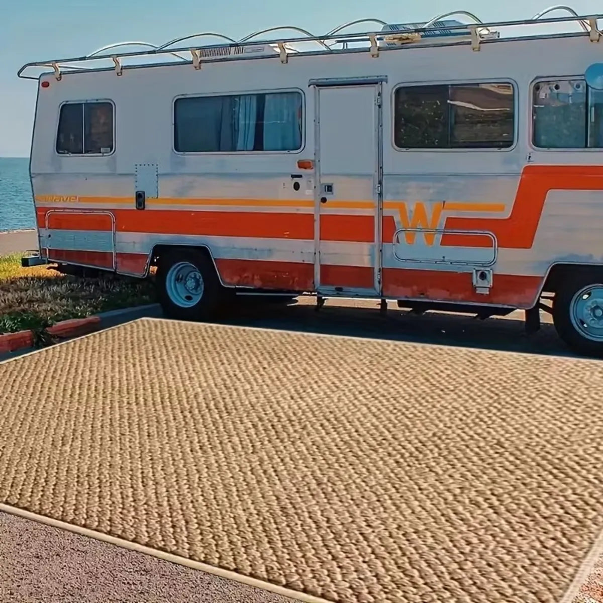 Tapis d’extérieur durable pour jardin d’été